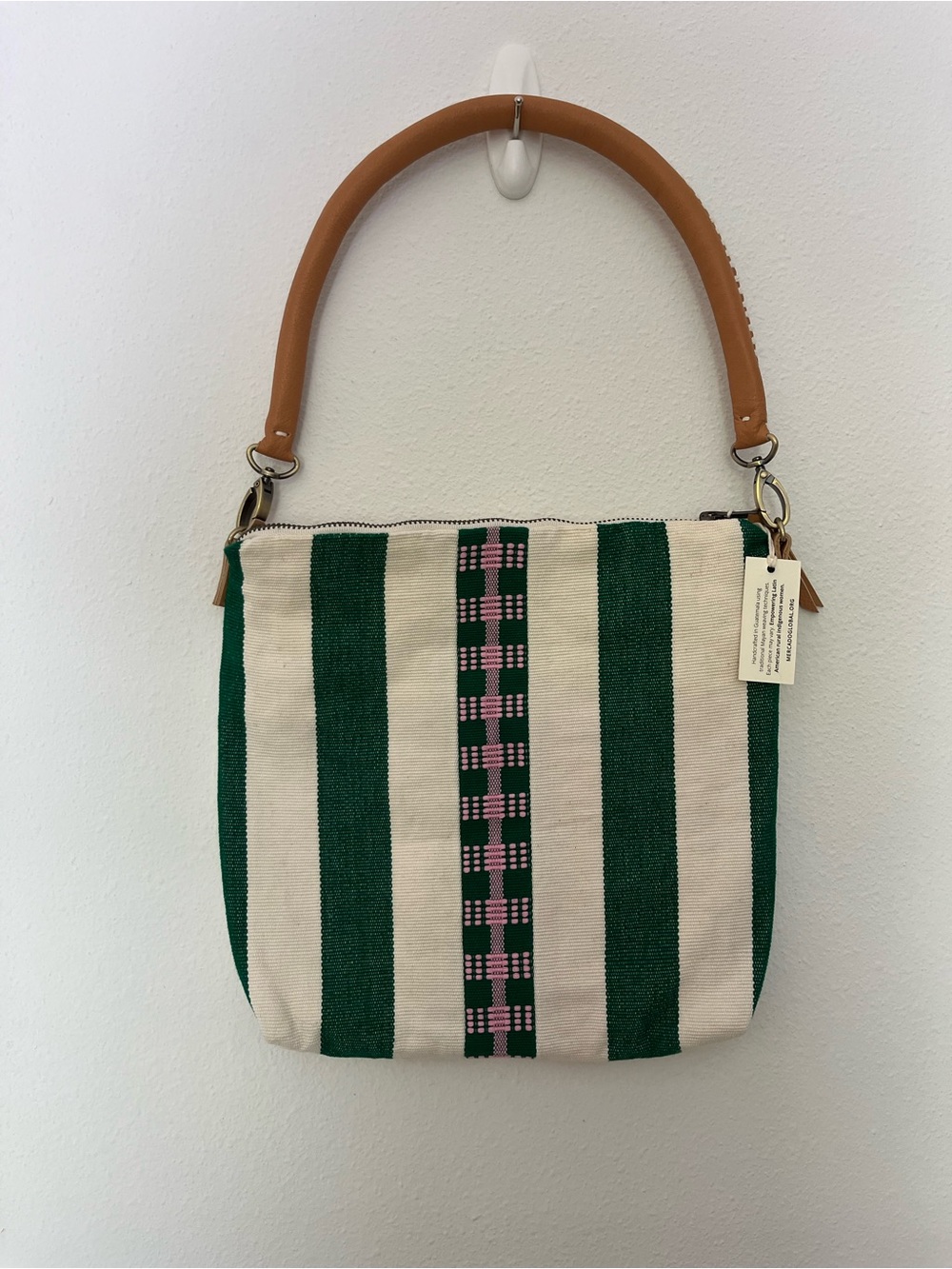 Beautiful handcrafted woven purse NWT